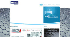 Desktop Screenshot of kiezteknoloji.com